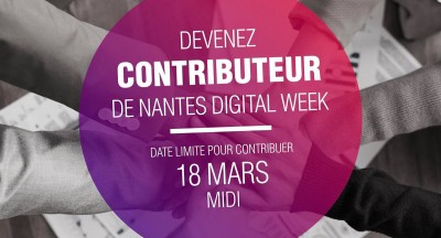 La Nantes Digital Week revient en 2021, vous pouvez encore y contribuer